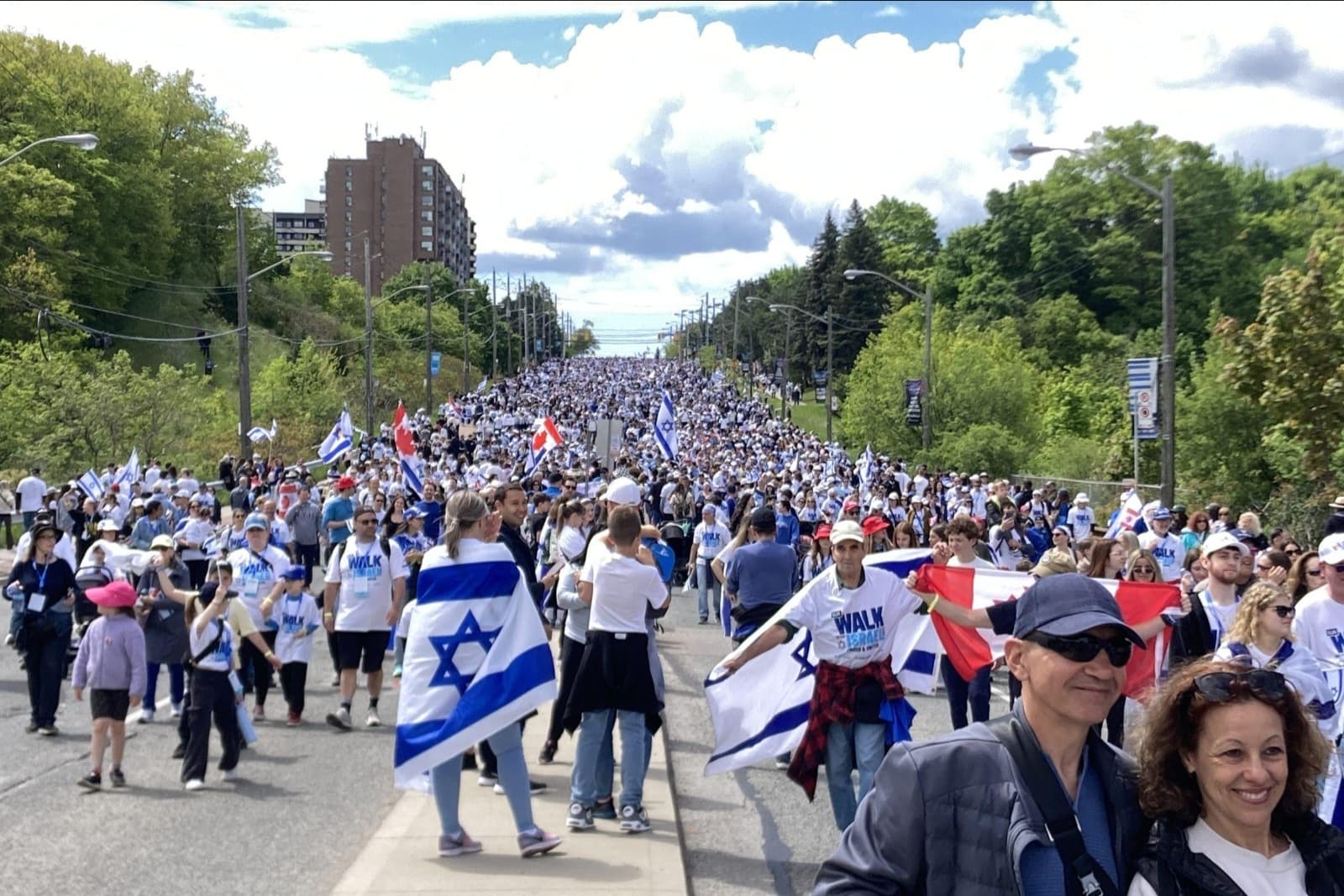 Tens of Thousands March in Toronto at Walk With Israel