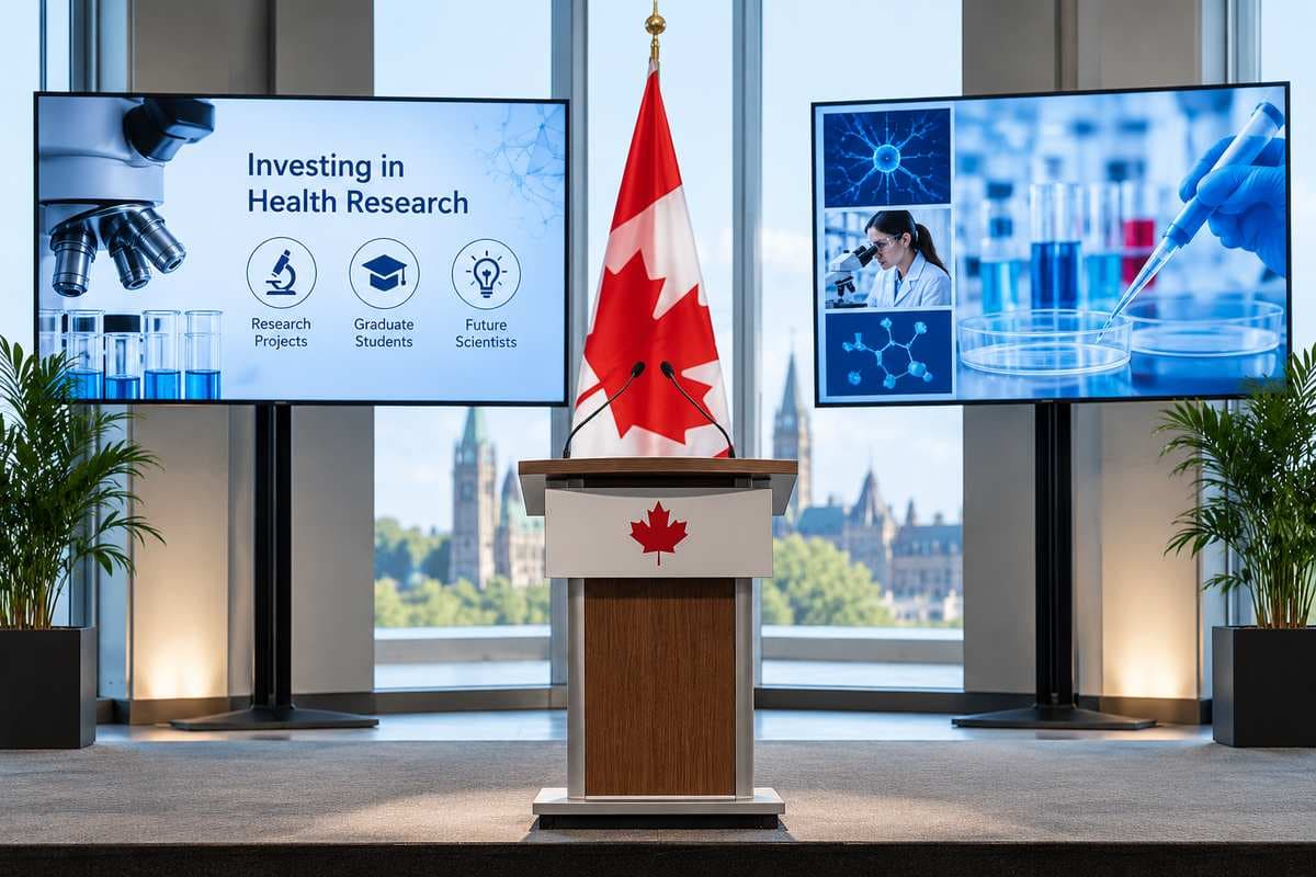 Canada Invests $880 Million in Health Research, Graduate Students and Future Scientists