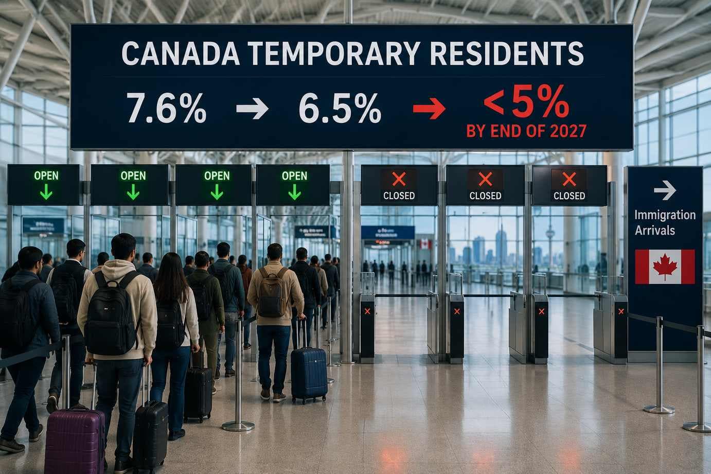 Canada Is Already Cutting Temporary Residents — Could Ottawa Go Even Further After 2027?