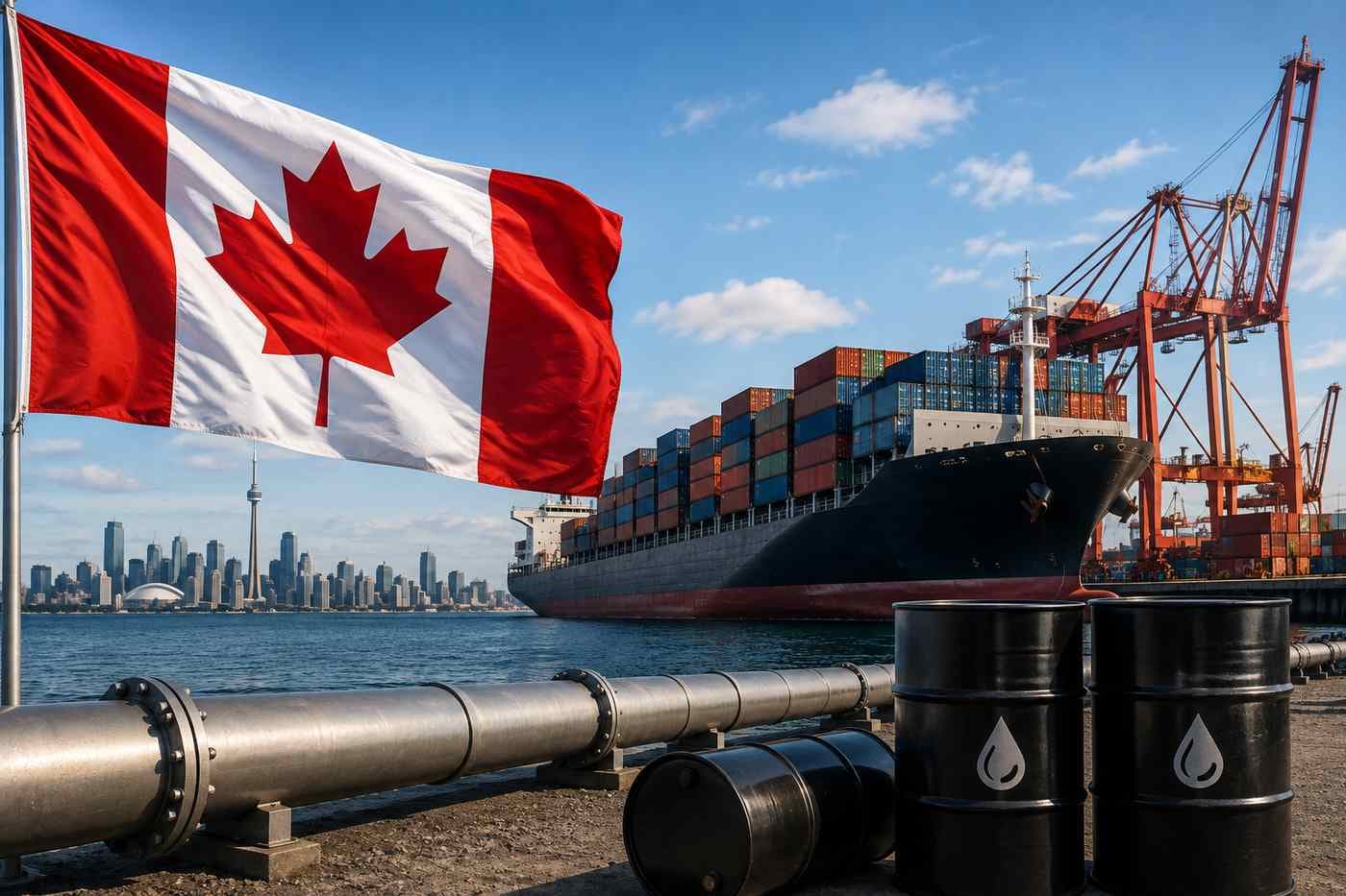 Canada Swings to an $8.8 Billion Surplus as Exports Surge