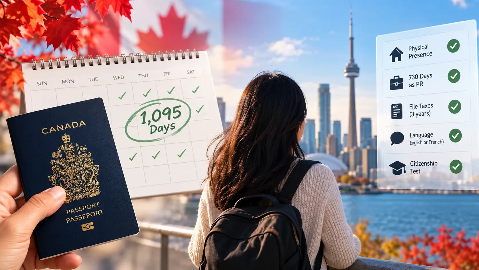 Canadian Citizenship Eligibility 2026: How to Calculate Your 1,095 Days