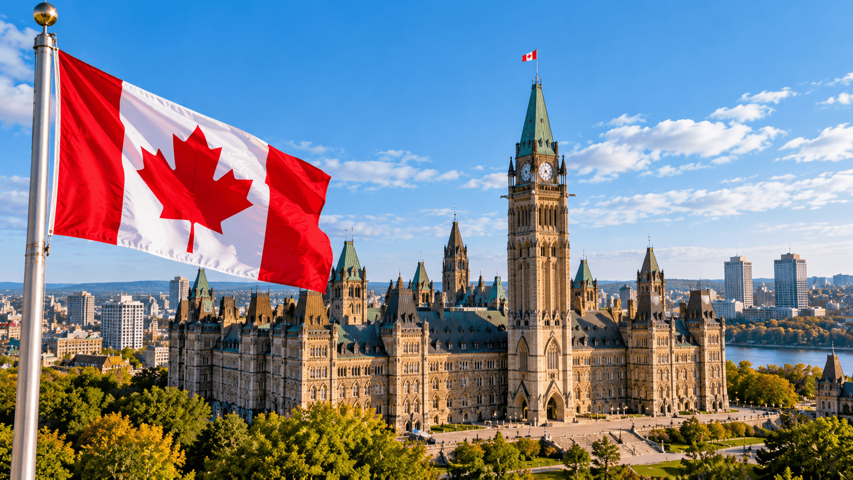 Canada's Federal Deficit Drops as Government Revenue Rises During First Five Months