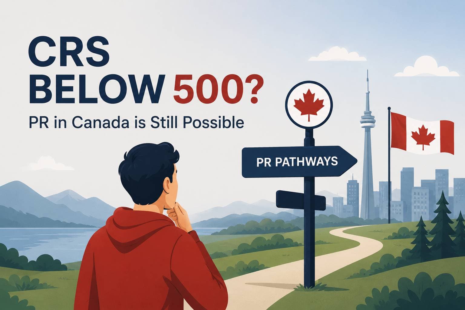 Can You Get PR in Canada With a CRS Score Below 500 in 2026?