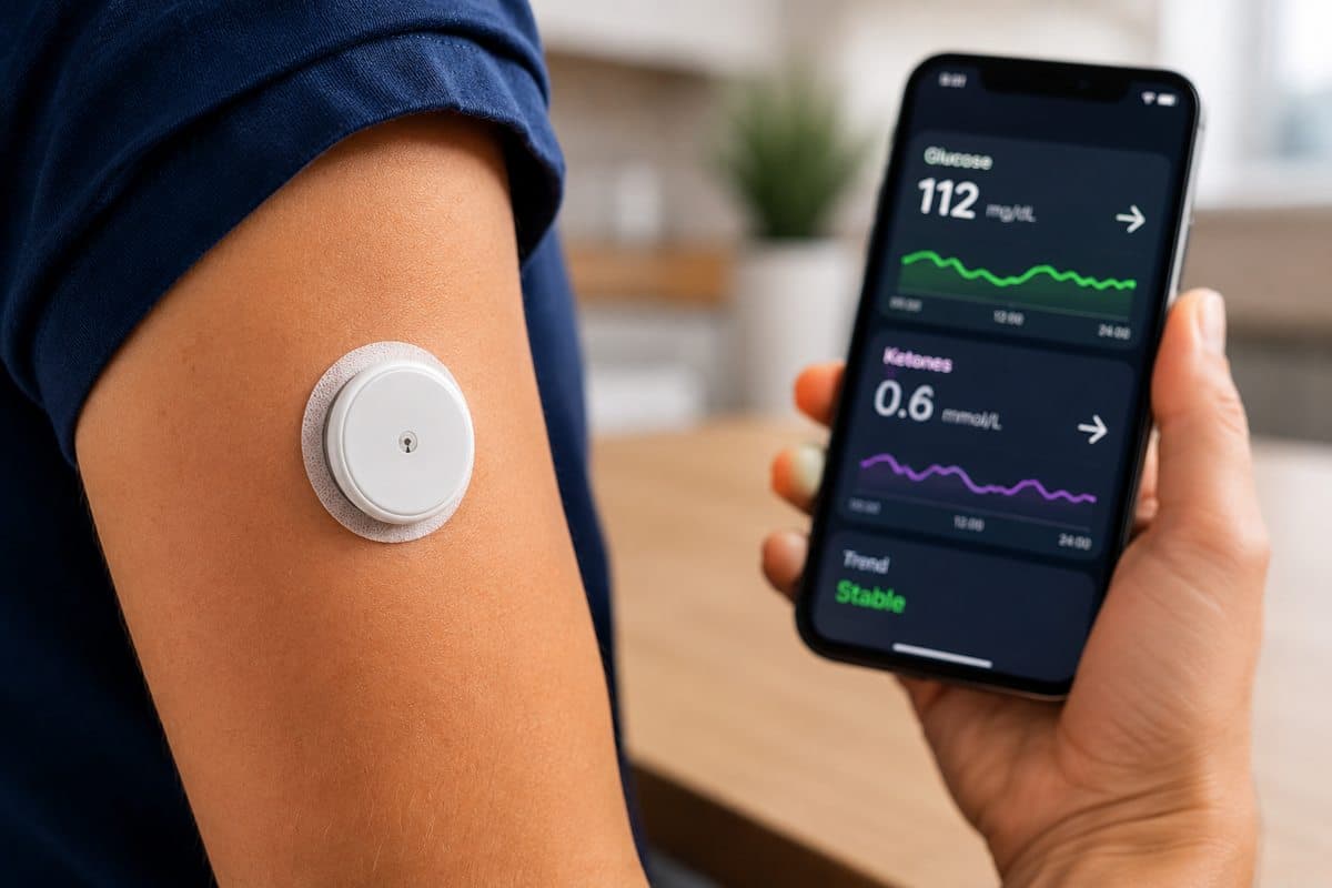 FDA Authorizes First Dual Glucose and Ketone Wearable