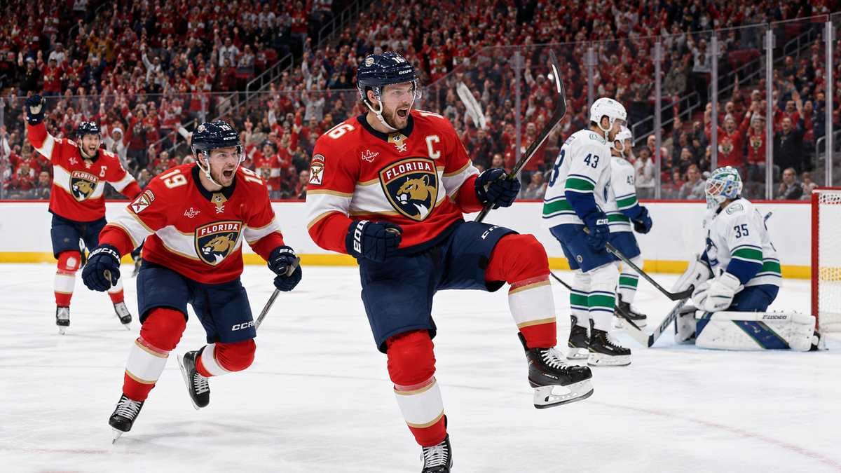 Canucks Suffer Sixth Straight Loss as Panthers Complete Stunning Overtime Comeback