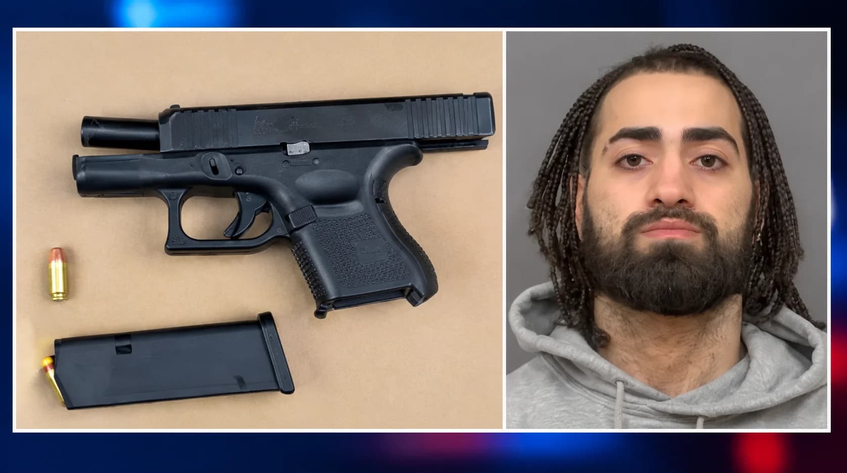 Mississauga Police Seize Loaded Glock, Over 79 Grams of Suspected Drugs and $1,260 Cash