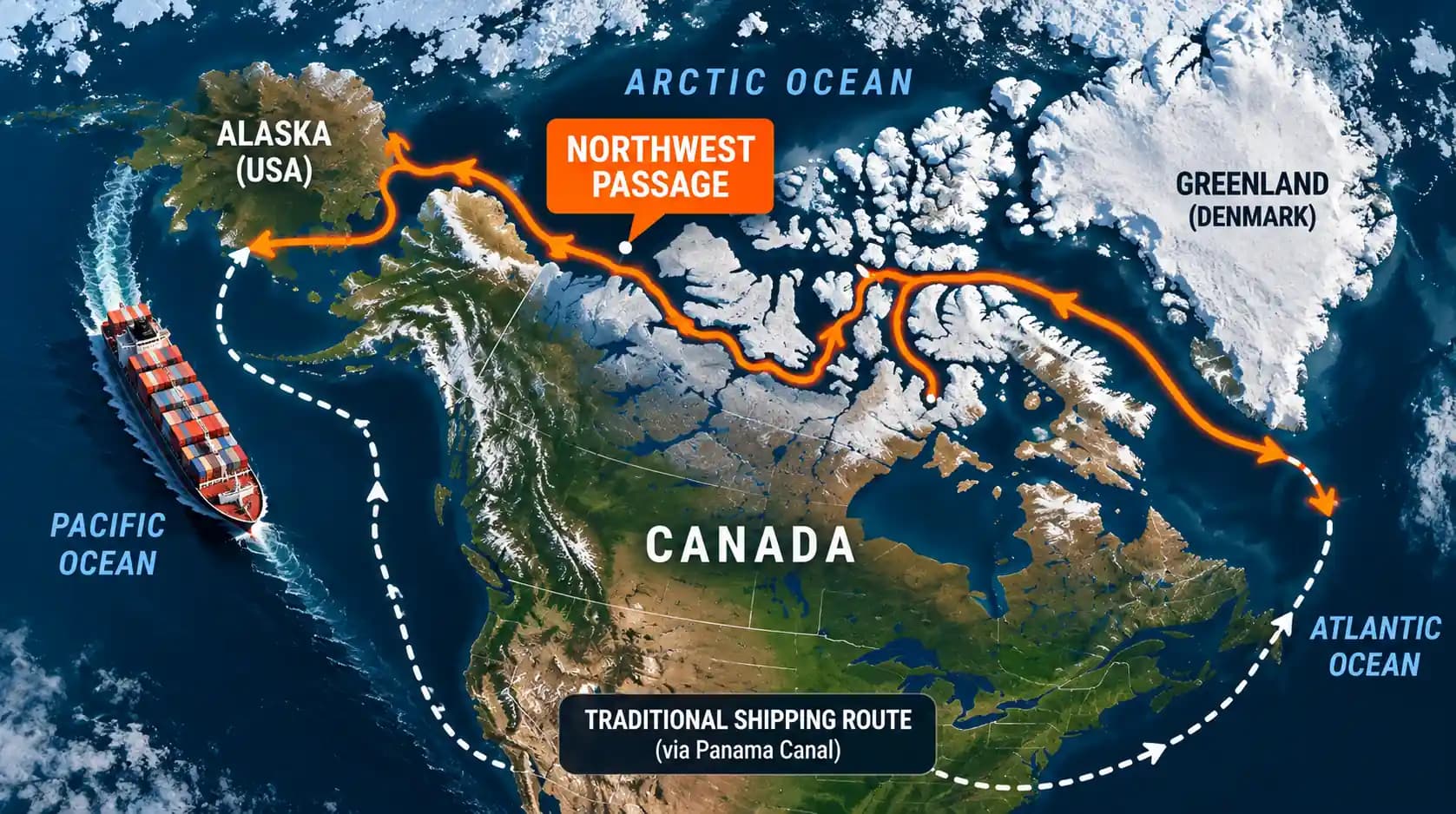 Northwest Passage: Why Canada and the U.S. Disagree Over This Arctic Shipping Route