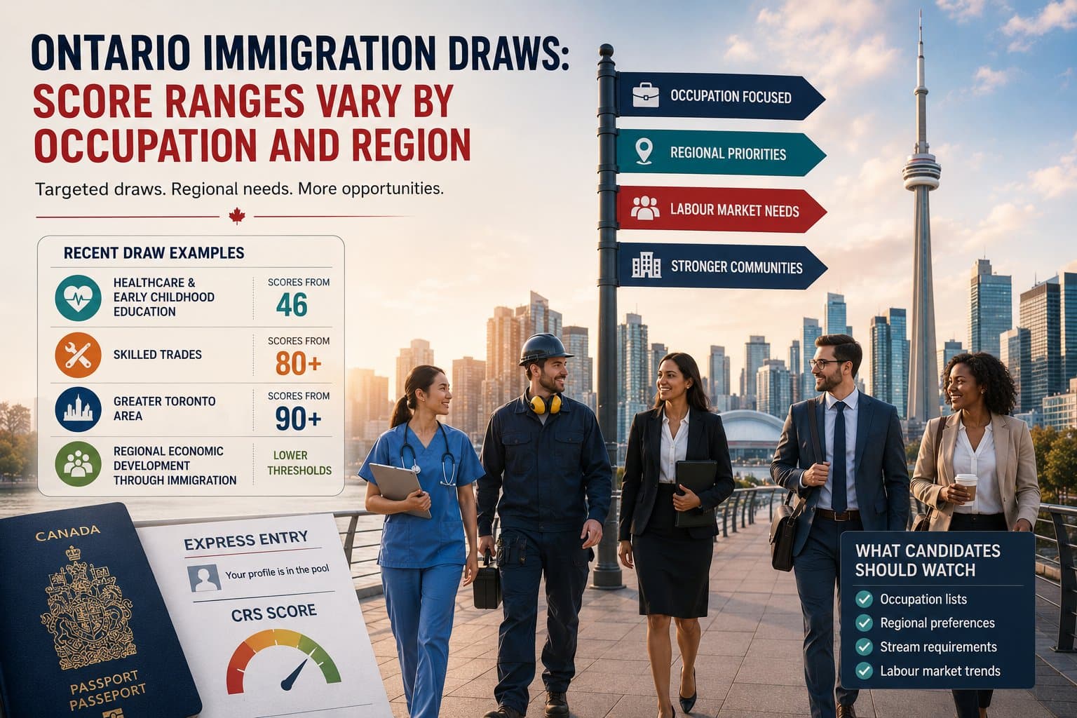 Ontario CRS Scores Reflect Changing Immigration Priorities
