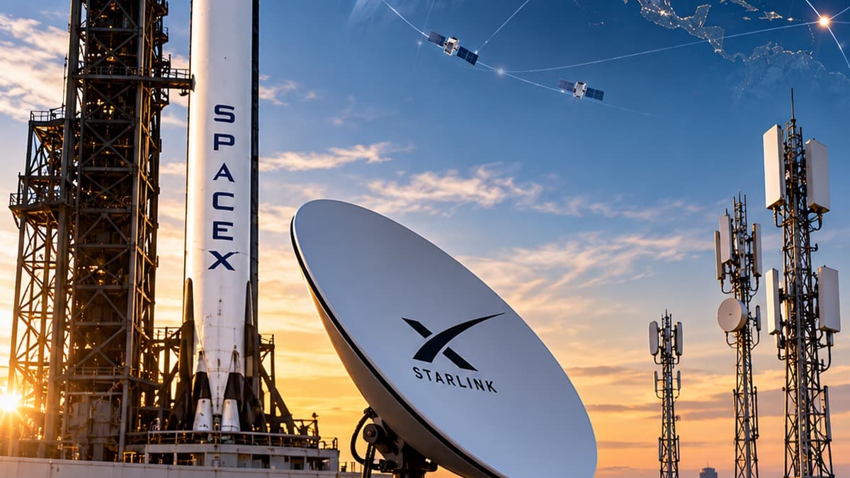SpaceX Expands Wireless Ambitions as Telecom Giants Face New Competition