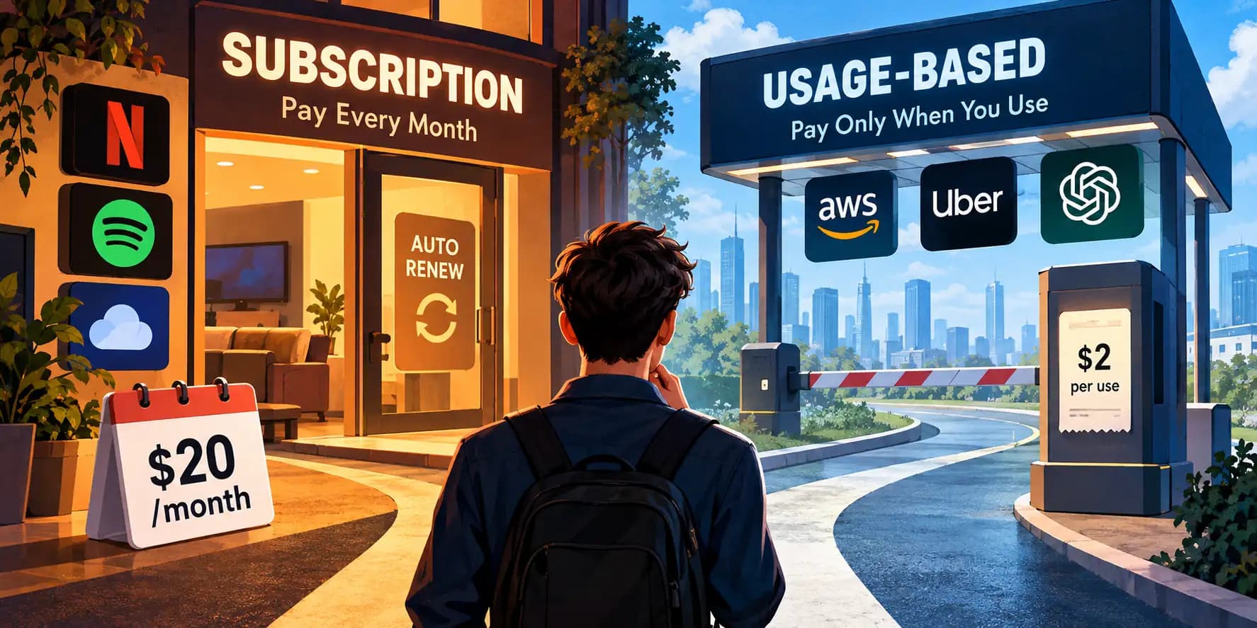 Why Some Startups Want Your Monthly Payment While Others Charge You Only When You Use Them