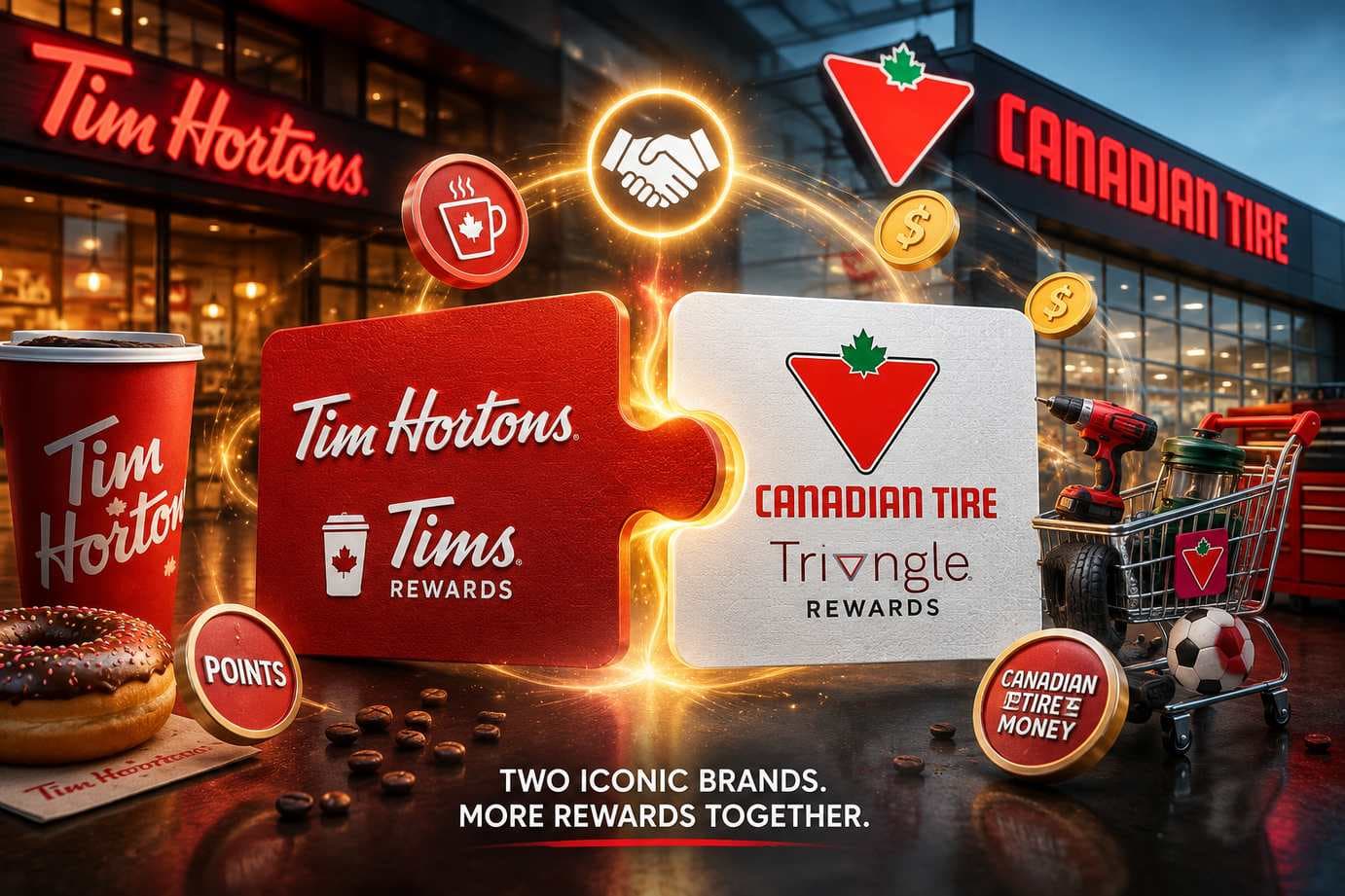 Your Tim Hortons Coffee Can Now Earn Canadian Tire Money — Yes, Really