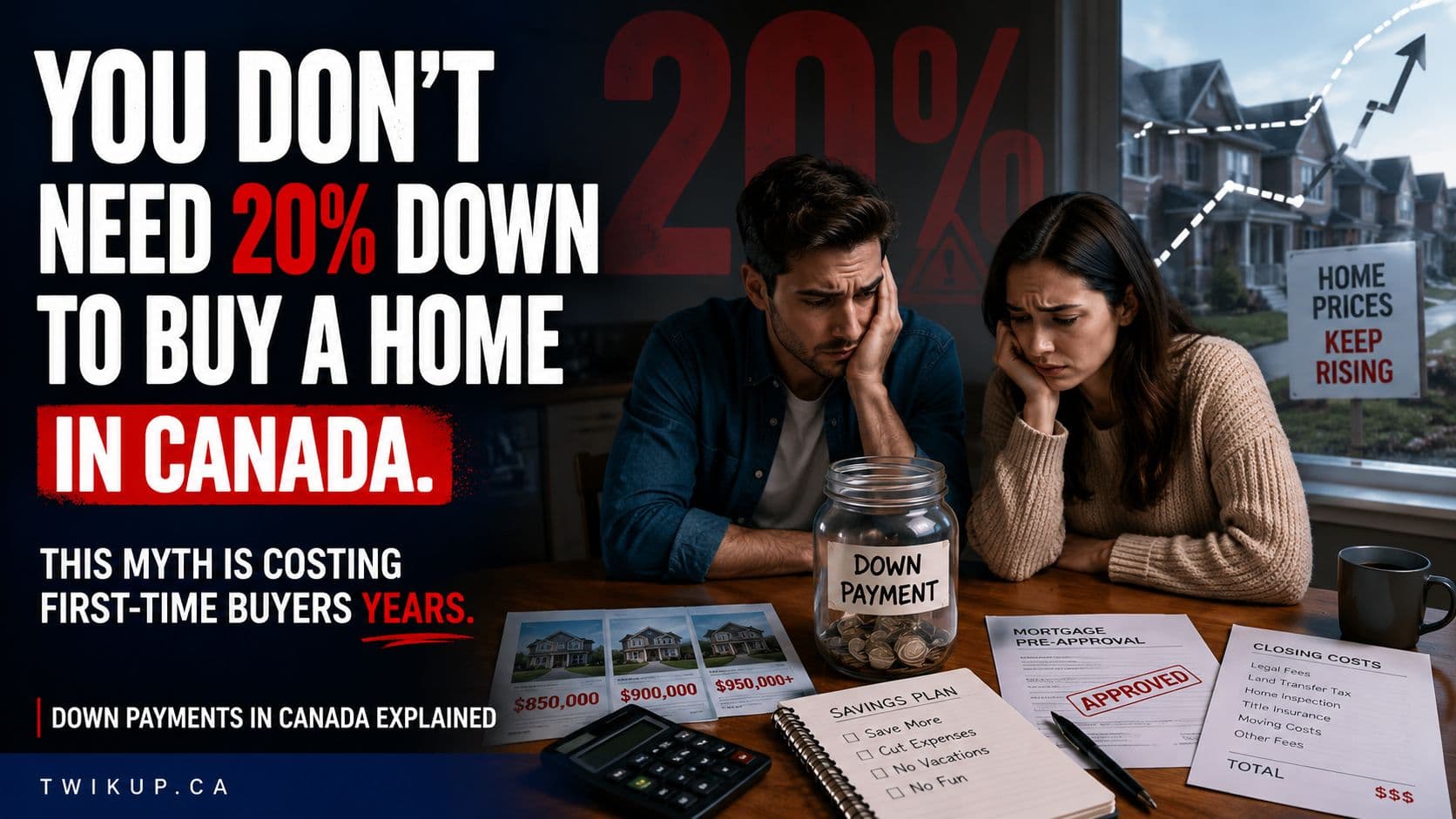 Down Payments in Canada Explained (2026): How Much Do You Really Need to Buy a Home?