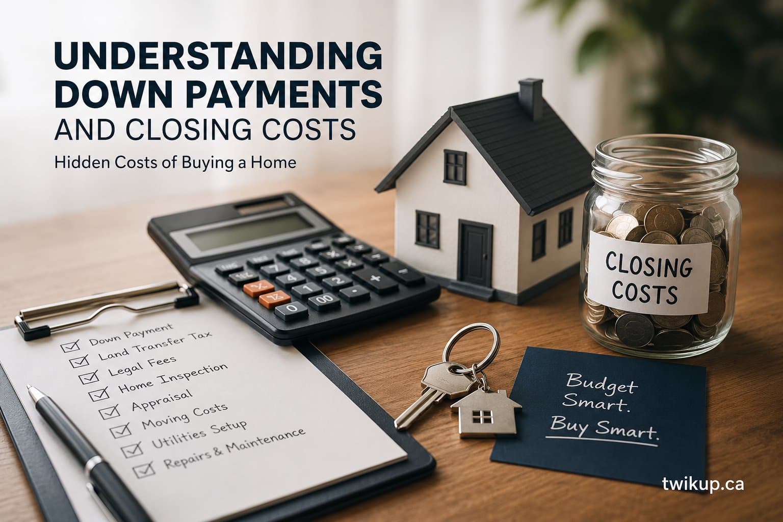 Hidden Costs of Buying a Home in Canada: Understanding Down Payments and Closing Costs (2026 Guide)
