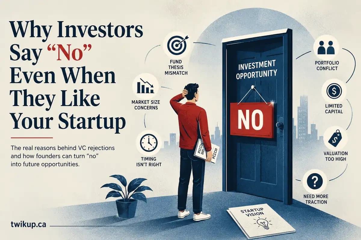 why Investors Say “No” Even When They Like Your Startup