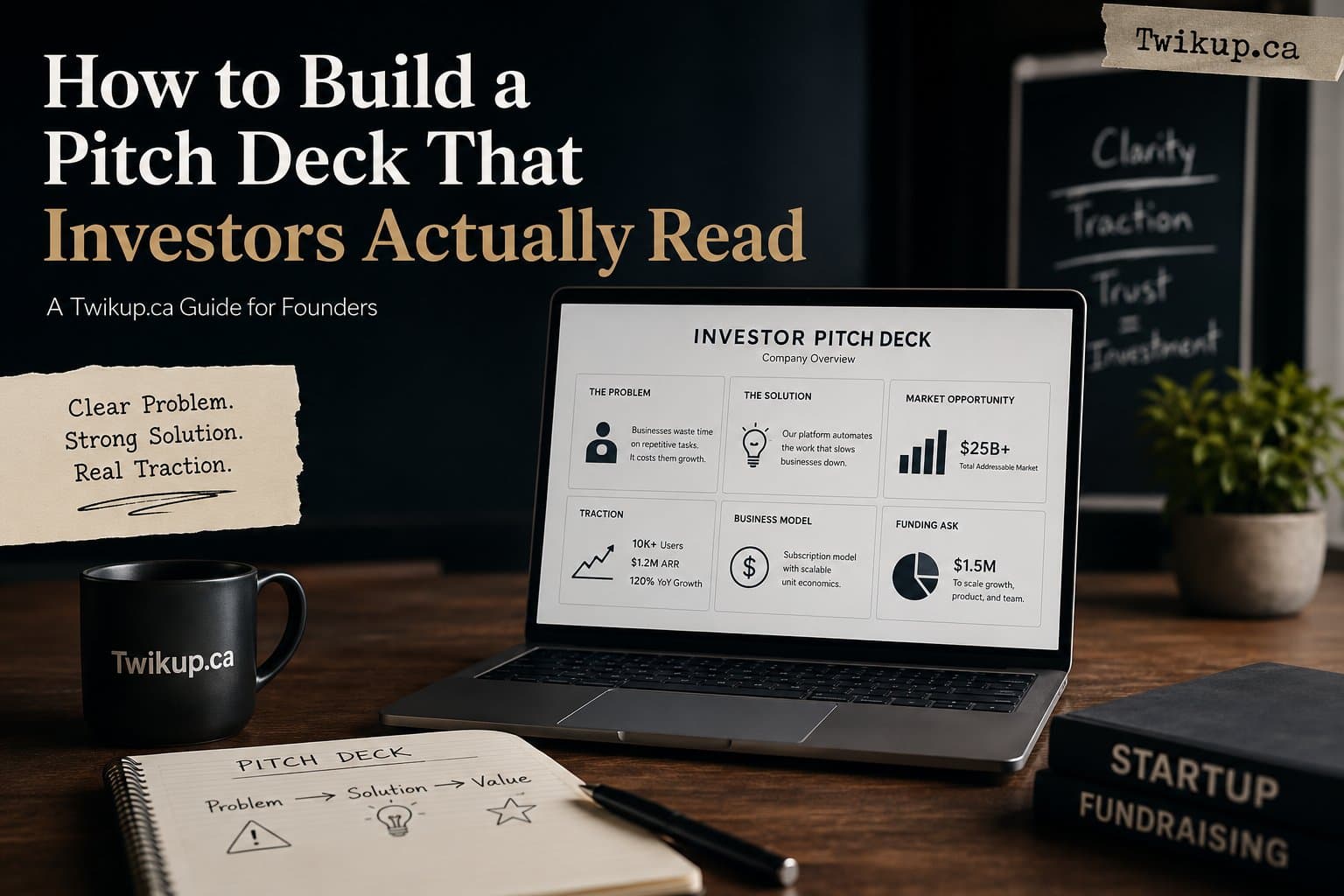 How to Build a Pitch Deck That Investors Actually Read