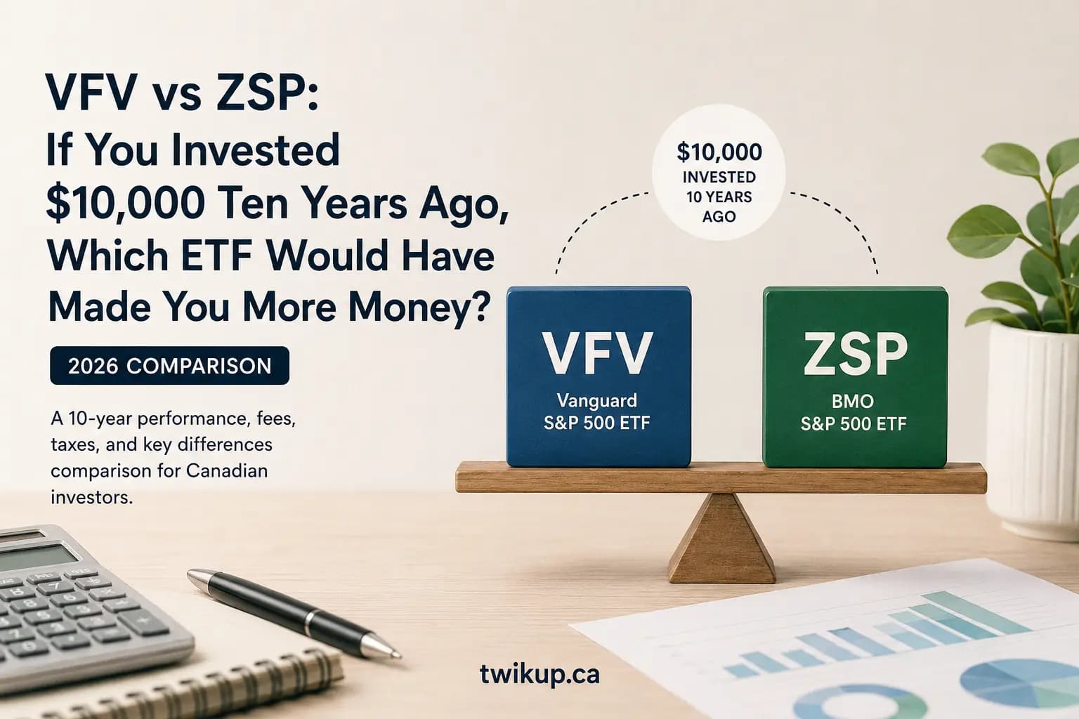 VFV vs ZSP: If You Invested $10,000 Ten Years Ago, Which ETF Would Have Made You More Money? (2026 Comparison)