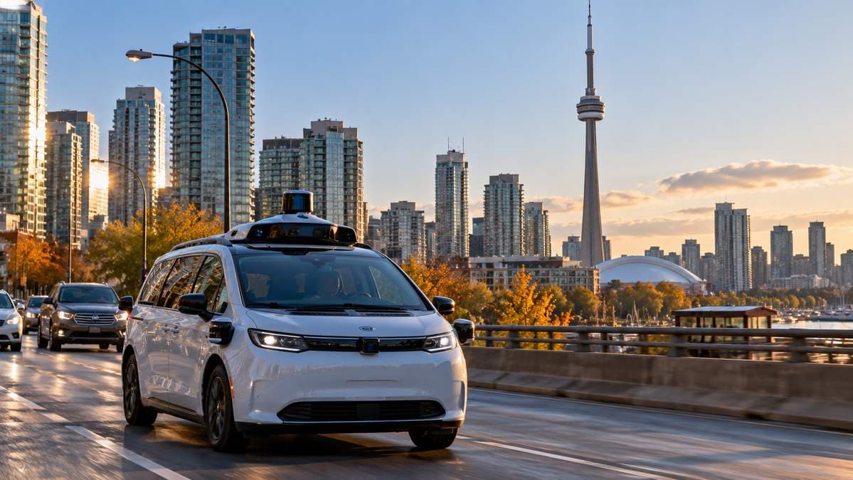 Waymo Targets Toronto for 2028 Robotaxi Launch as Autonomous Ride-Hailing Expands Into Canada