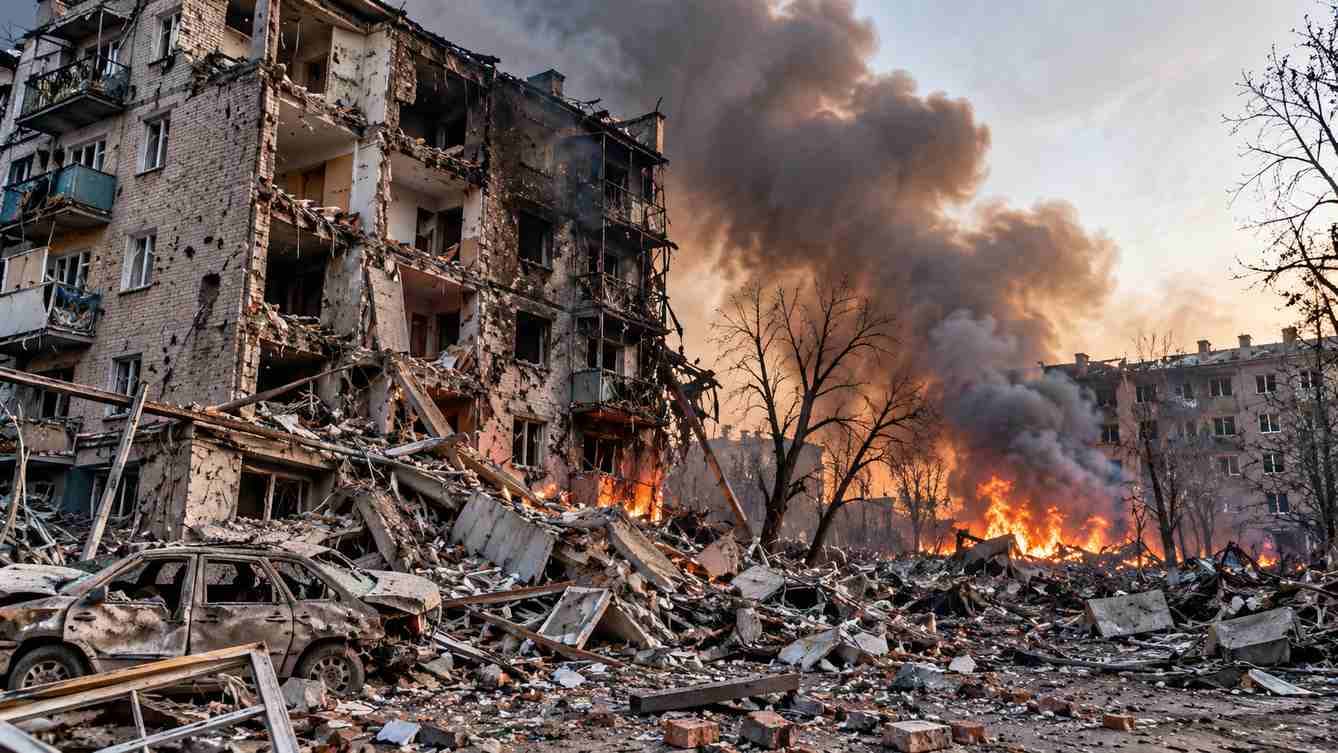 Russian Attack Damages Zaporizhzhia Homes as US Authorizes Russian Diesel Transactions